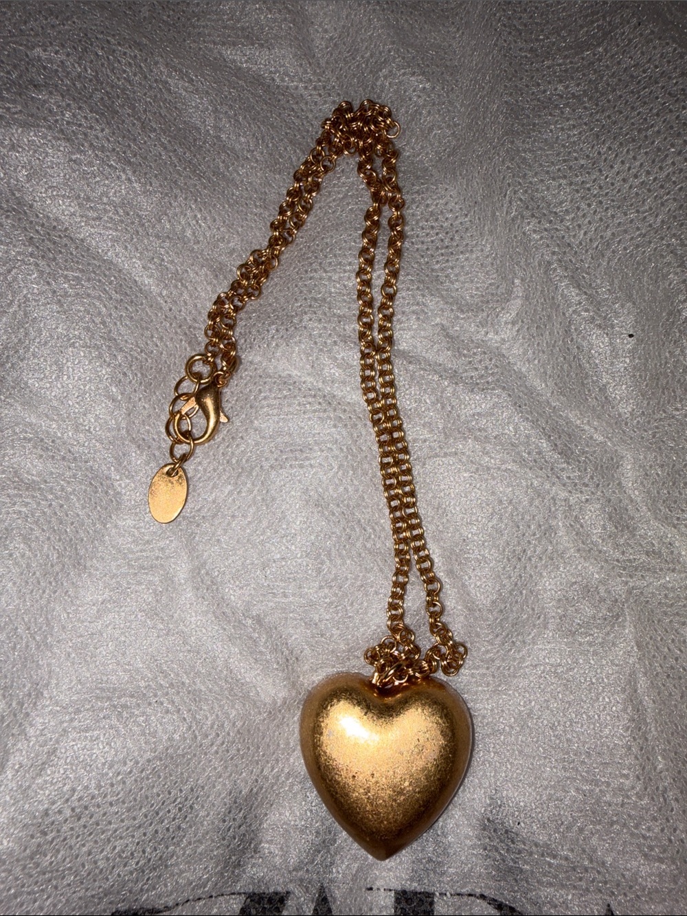 Zara Gold Heart Pendant Necklace for Women